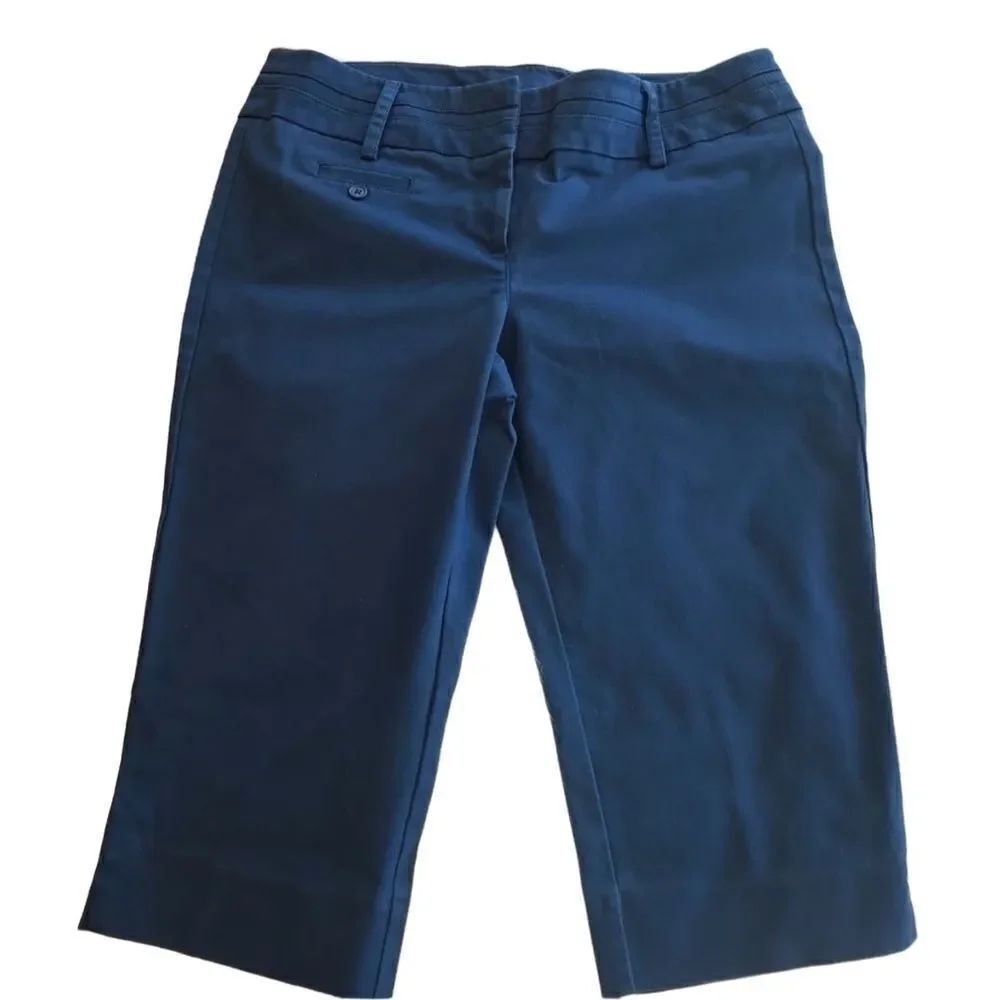 Zac & Rachel Capri pants with wide waistband
